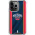 NBA New Orleans Pelicans Jersey iPhone 16 Pro Clear Case